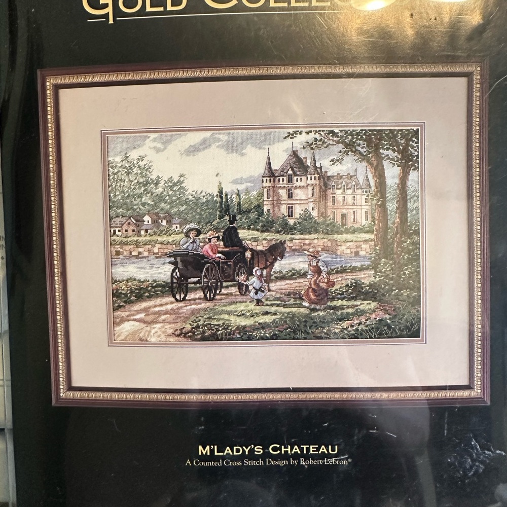 Dimensions M'Lady's Chateau Cross Stitch Kit-unopened - complete kit